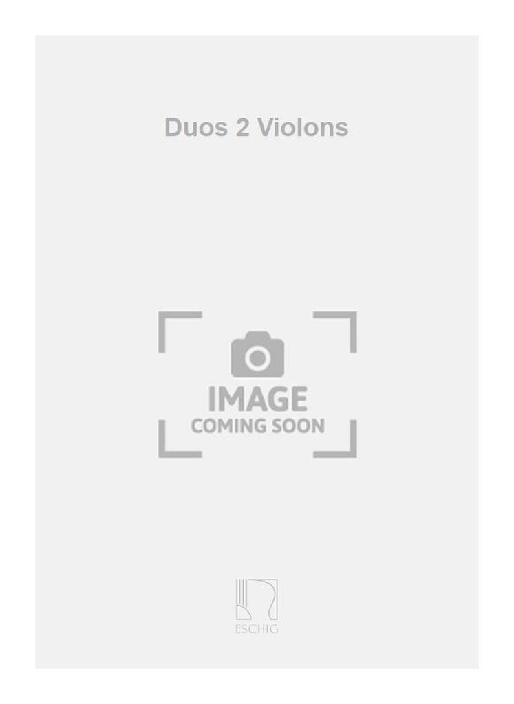 Duos 2 Violons